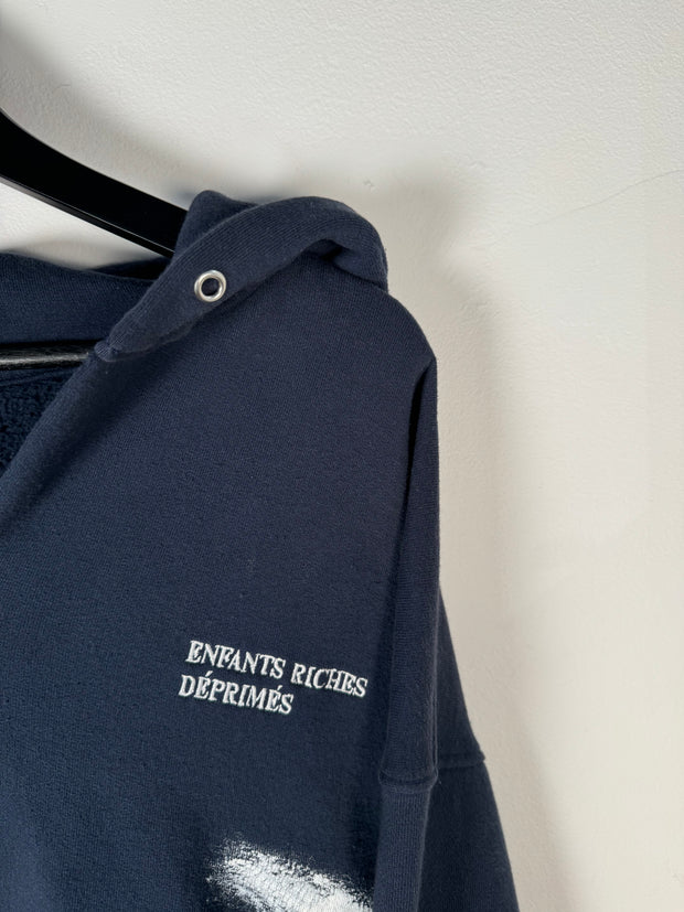 RARE FALL/WINTER 2019 "PEINTURE" HAND PAINTED LOGO HOODIE