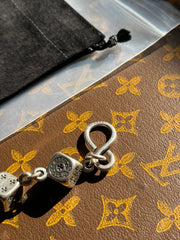 ULTIMATE GRAIL SPECIAL ORDER 18 INCH .925 SILVER "DICE" WALLET CHAIN