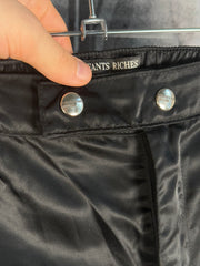 ICONIC FALL/WINTER 2019 "MENENDEZ MURDER TRIAL" ITALIAN NYLON SHOOTER PANTS