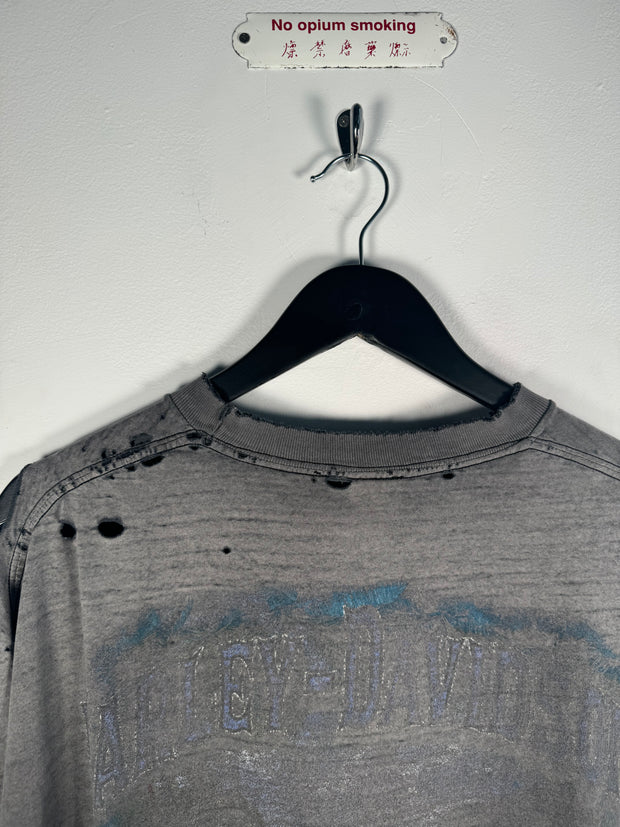 90's ULTRA-FADED HARLEY DAVIDSON BAHAMAS TEE