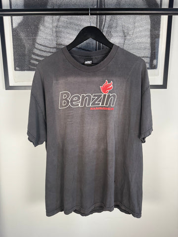 BEAUTIFUL PERFECTLY FADED & UTRA-SOFT OG RAMMSTEIN "BENZIN" FLAME SHIRT