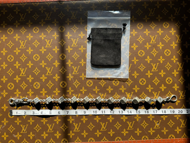 ULTIMATE GRAIL SPECIAL ORDER 18 INCH .925 SILVER "DICE" WALLET CHAIN