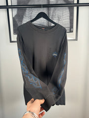 ICONIC CYBER ICE FLAME / EVIL POLAR BEAR HARLEY DAVIDSON ALASKA LONG SLEEVE