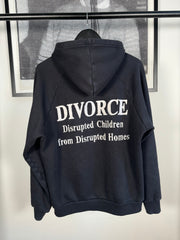 ULTIMATE GRAIL FALL/WINTER 2017 GOLDEN ERA BLACK "DIVORCE" HOODIE