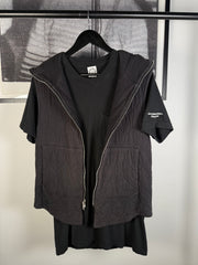 AMAZING VINTAGE EARLY 2000s UNRELEASED "FUCK YOU" DESIGN TEAM STAFF POCKET SHIRT