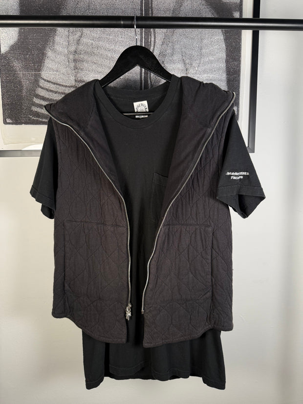 AMAZING VINTAGE EARLY 2000s UNRELEASED "FUCK YOU" DESIGN TEAM STAFF POCKET SHIRT