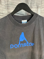 ICONIC 90s PORN STAR SKATEBOARDS FADED ADIDAS RIP BOOTLEG SHIRT