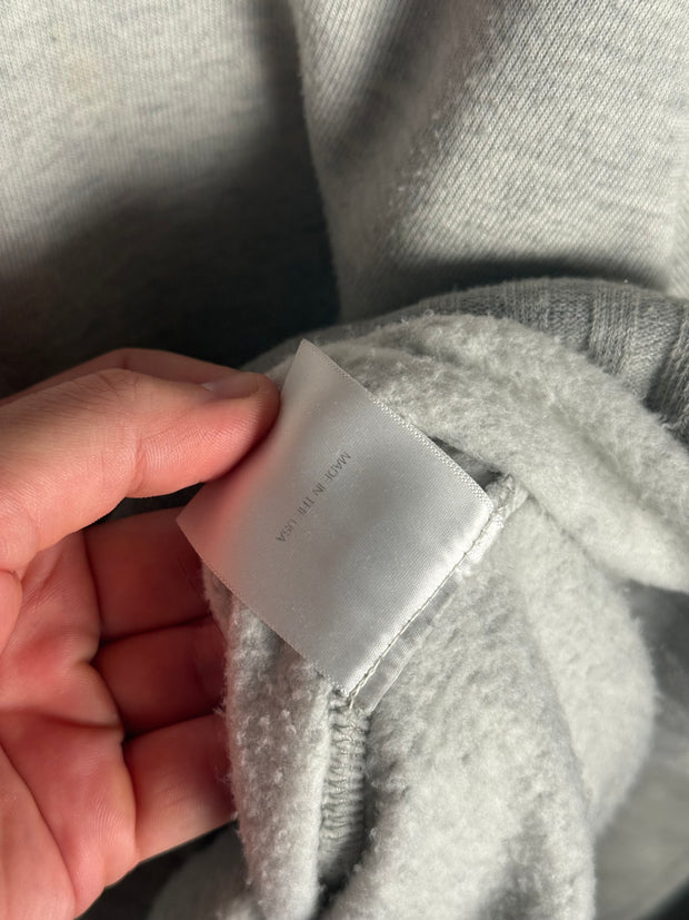ULTIMATE GRAIL 1 of 1 AUTUMN/WINTER 2019 HAND-DRAWN “GLUE SNIFFER” D.A.R.E. PAINTED PATCHWORK HOODIE