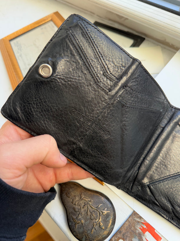 XXL 21 CEMETERY CROSS PATCH STASH WALLET w/ .925 DETAILS