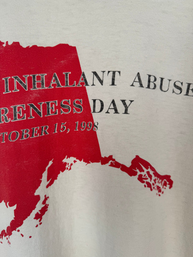 1998 ALASKAN ANTI-INHALANT AWARENESS SHIRT