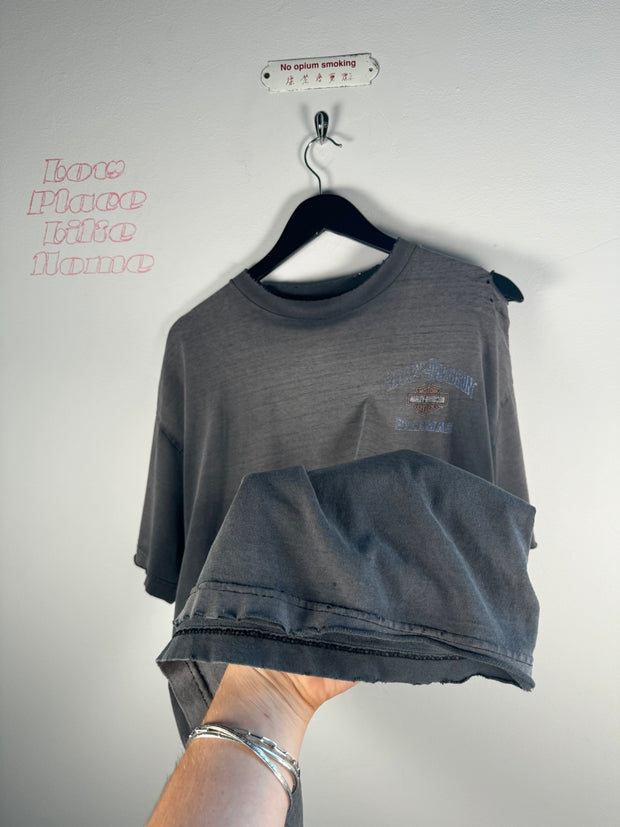 90's ULTRA-FADED HARLEY DAVIDSON BAHAMAS TEE