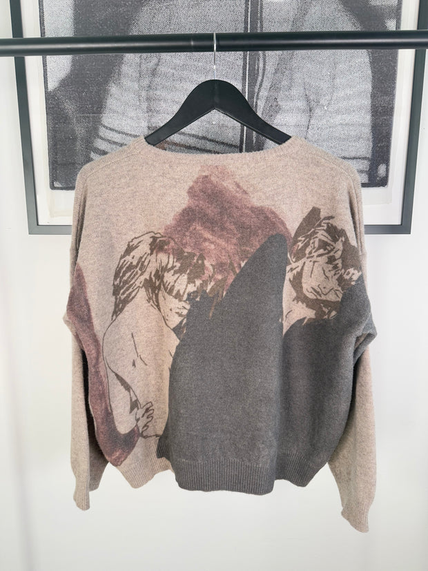 RARE FALL/WINTER 2021 “DRAMA OF OPIUM” MERINO WOOL SWEATER