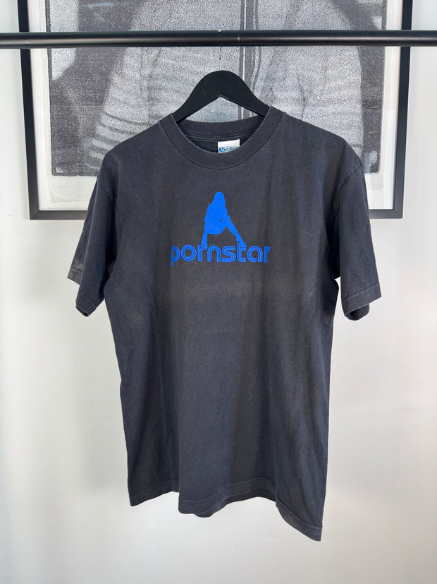 ICONIC 90s PORN STAR SKATEBOARDS FADED ADIDAS RIP BOOTLEG SHIRT