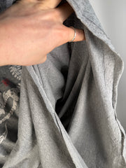 THREADBARE & THRASHED PAPER THIN 90s BOOTLEG BRAZILIAN STUSSY DOUBLE DRAGON SHIRT