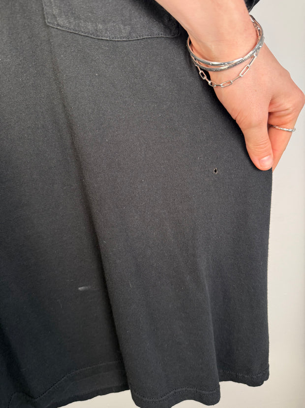 AMAZING VINTAGE EARLY 2000s UNRELEASED "FUCK YOU" DESIGN TEAM STAFF POCKET SHIRT