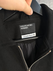 ICONIC FALL/WINTER 2023 SILK LINED LAMBSKIN SUEDE WESTERN JACKET