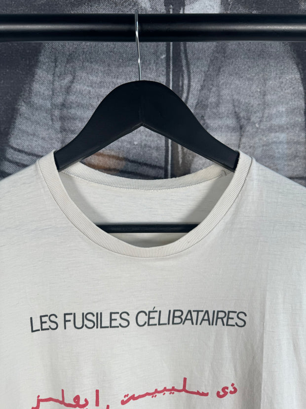 INCREDIBLE 80'S THE CELIBATE RIFLES ARABIC/CHINESE SPELLOUT SHIRT
