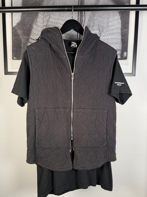 AMAZING VINTAGE EARLY 2000s UNRELEASED "FUCK YOU" DESIGN TEAM STAFF POCKET SHIRT