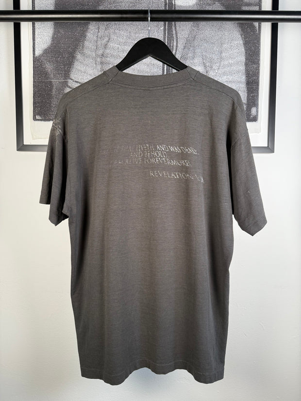 CRAZY 90s ULTRA-FADED DOOMSDAY CULT "AGONY: REVELATIONS" SHIRT