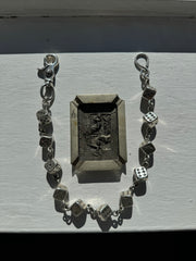 ULTIMATE GRAIL SPECIAL ORDER 18 INCH .925 SILVER "DICE" WALLET CHAIN