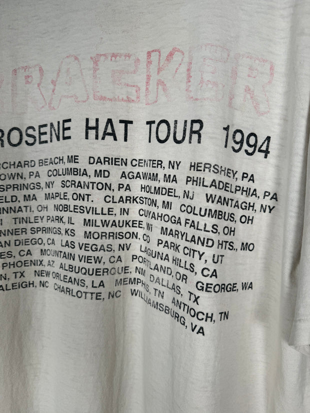 Thrashed 1994 Cracker Kerosene Hat Tour Shirt