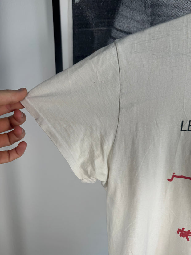 INCREDIBLE 80'S THE CELIBATE RIFLES ARABIC/CHINESE SPELLOUT SHIRT