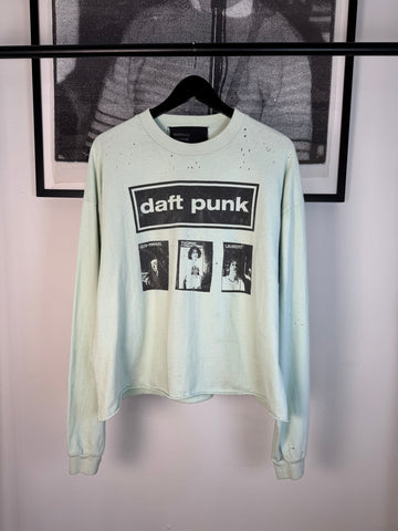 ULTIMATE GRAIL 1 of 25 DAFT PUNK MAXFIELD POPUP "ECSTASY IS BAD FOR YOU" MINT LONG SLEEVE SHIRT