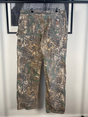 PERFECTLY WORN IN ERD REFERENCE 90s CARHARTT REAL TREE CAMO CARPENTER PANTS