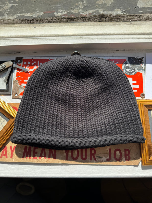 EXTREMELY RARE GRAIL EARLY 2000's LAMBSKIN / CASHMERE "FUCK YOU" BEANIE