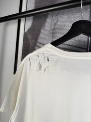 THE LAST BRAND NEW ICONIC SPRING/SUMMER 2016 "ERD" LOGO HAND DISTRESSED SHIRT
