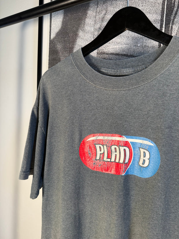 INSANE 90s PLAN B SKATEBOARDS RARE "WHEN 4,000 A DAY JUST ISN'T ENOUGH" SHIRT