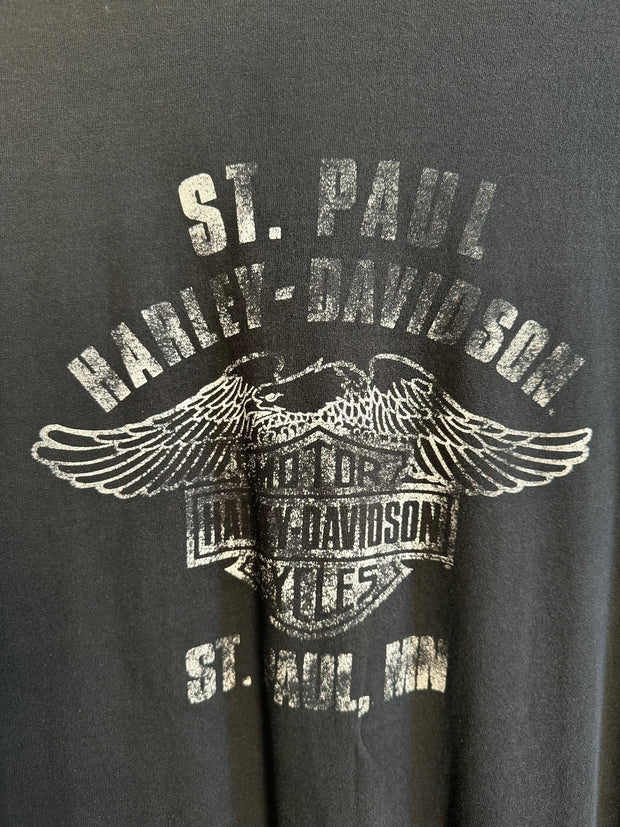 1990 HARLEY DAVIDSON STURGIS MOTORCYCLE BLACK HILLS RALLY IN ATHLETE SIZE