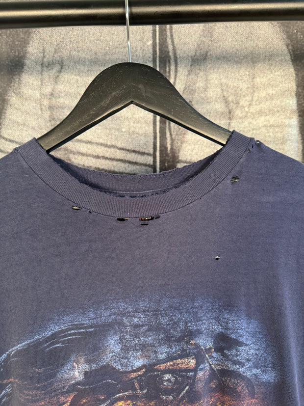 90'S BLOWN OUT HARLEY DAVIDSON WICHITA EAGLE SHIRT