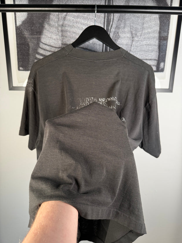 CRAZY 90s ULTRA-FADED DOOMSDAY CULT "AGONY: REVELATIONS" SHIRT