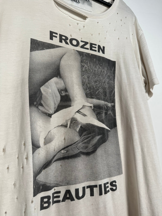 ULTIMATE GRAIL 2015 HAND DISTRESSED "FROZEN BEAUTIES" SHIRT