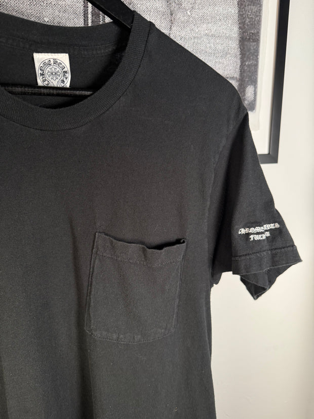 AMAZING VINTAGE EARLY 2000s UNRELEASED "FUCK YOU" DESIGN TEAM STAFF POCKET SHIRT