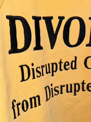 ULTIMATE GRAIL FALL/WINTER 2017 GOLDEN ERA YELLOW "DIVORCE" HOODIE