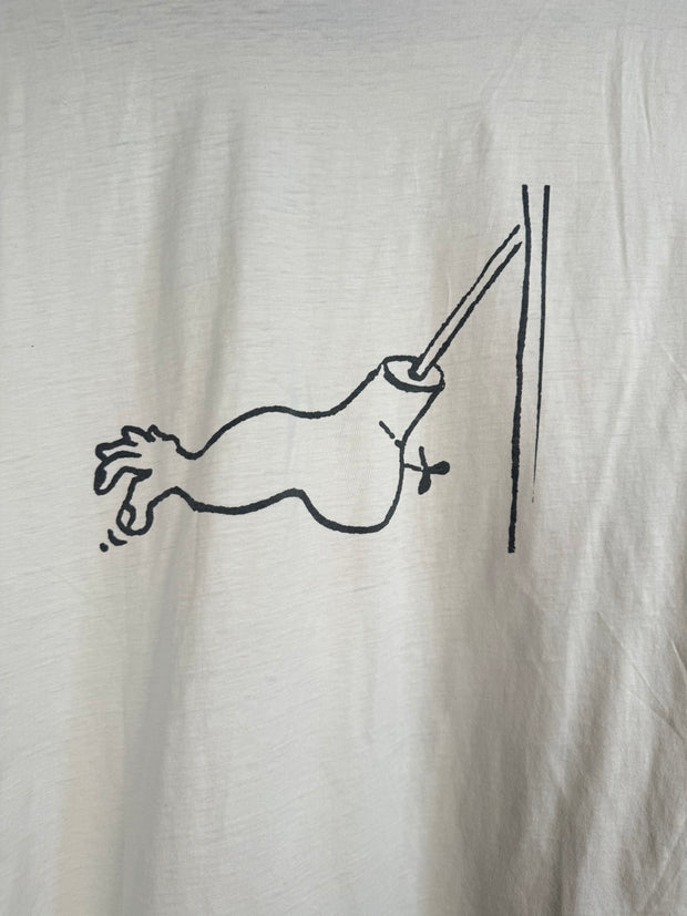 INCREDIBLE 80'S THE CELIBATE RIFLES ARABIC/CHINESE SPELLOUT SHIRT