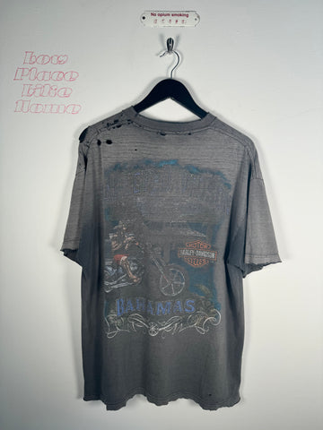 90's ULTRA-FADED HARLEY DAVIDSON BAHAMAS TEE