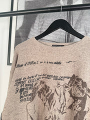 RARE FALL/WINTER 2021 “DRAMA OF OPIUM” MERINO WOOL SWEATER