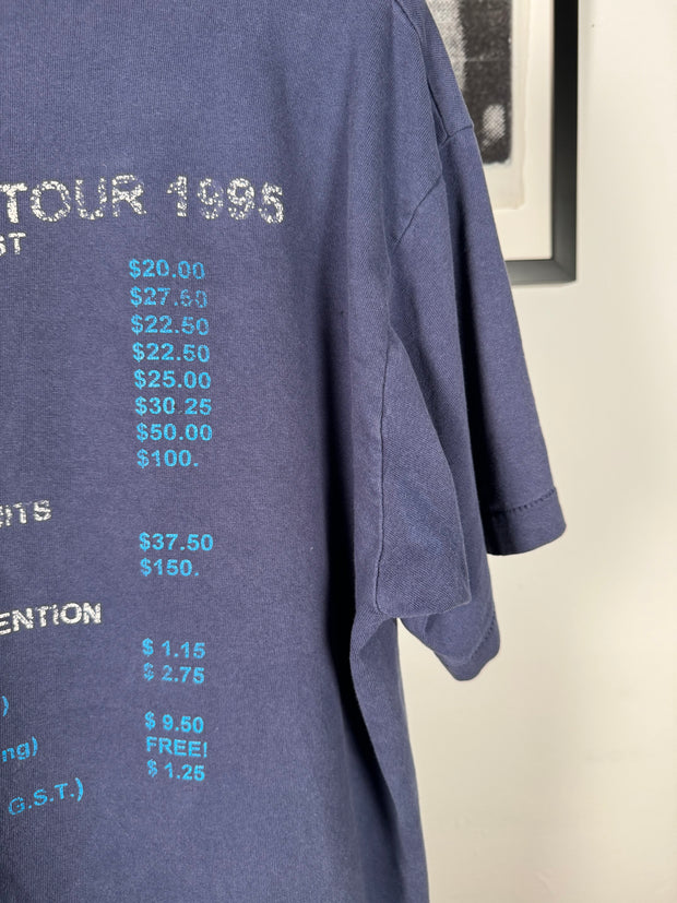 SINGLE STITCH "MAGGOTFEST 1995" BROTHEL MENU SHIRT