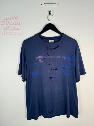 GRAIL THRASHED 90's NINE INCH NAILS "THE PERFECT DRUG" TEE