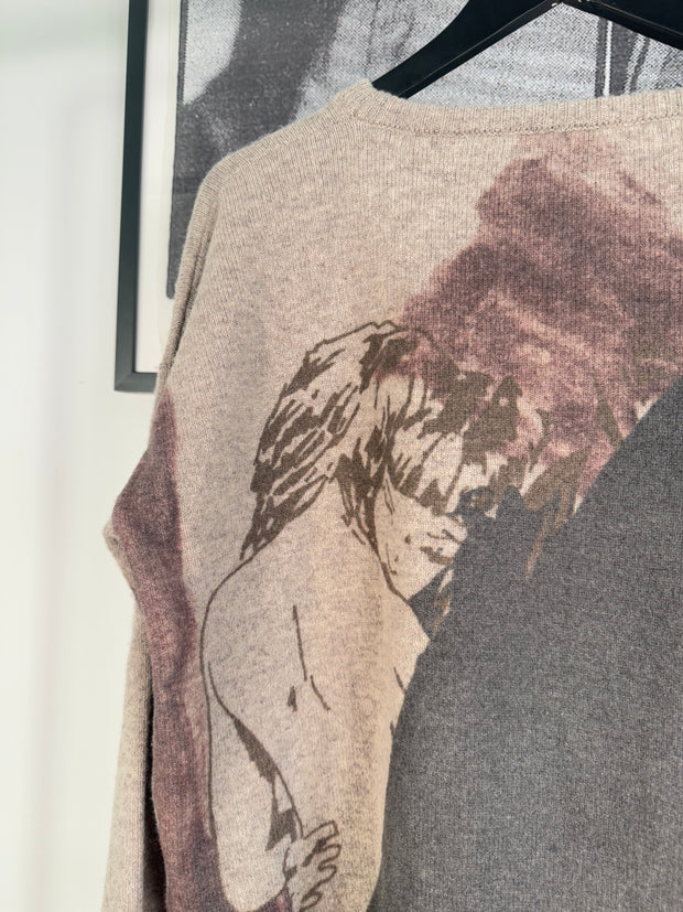 RARE FALL/WINTER 2021 “DRAMA OF OPIUM” MERINO WOOL SWEATER