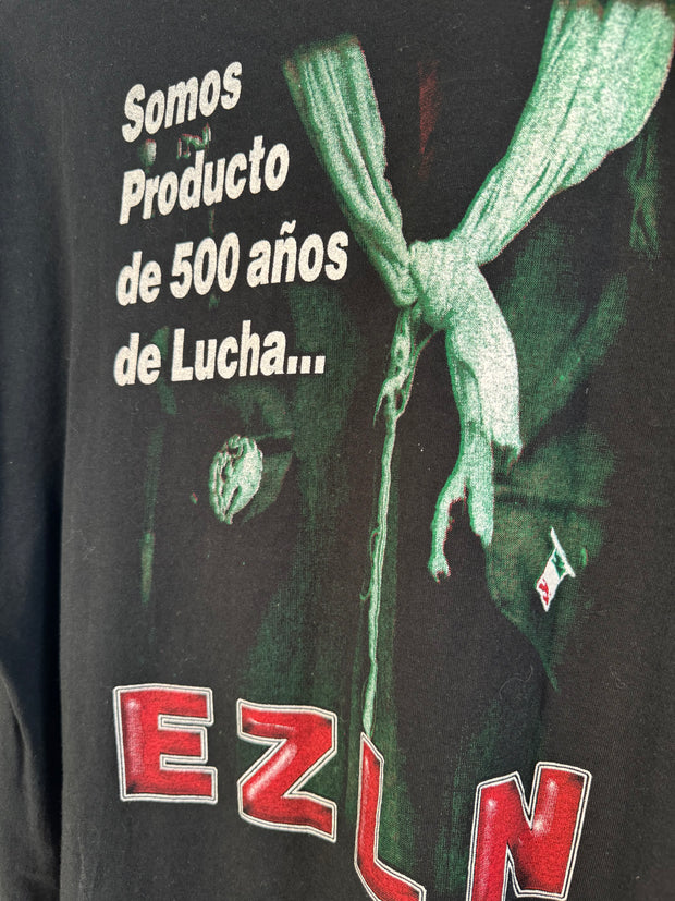 90'S EMBROIDERED EZLN MEXICAN GUERILLA TERRORIST TEE