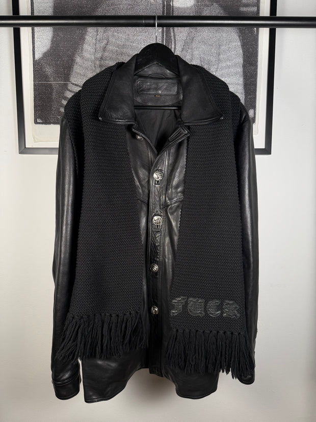 INSANE 90's VIP SPECIAL ORDER 8 CEMETERY CROSS PATCH TALON BUTTON HUNTING JACKET