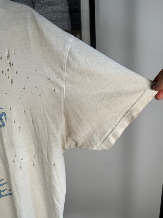 RARE GOLDEN ERA GRAIL 1 OF 25 HAND-DISTRESSED "SAD MICKEY" ANTONIOLI COLLAB SHIRT