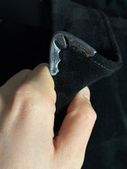 ULTIMATE CHROME GRAIL 1991 SUEDE .925 SILVER CUFF WESTERN FLEUR JACKET