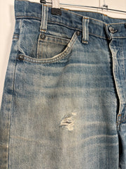 Vintage 90s Japan Exclusive Suede and Calf Leather Cross-Patch Denim (1 of 50)