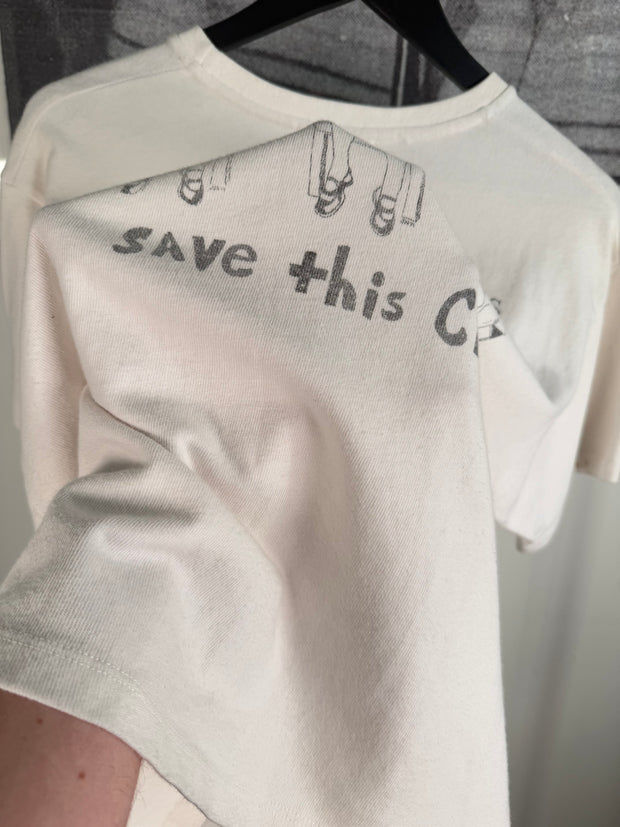 EXTREMELY RARE SPRING/SUMMER 2019 "SAVE THIS CHILD" VINTAGE TREATED TEE