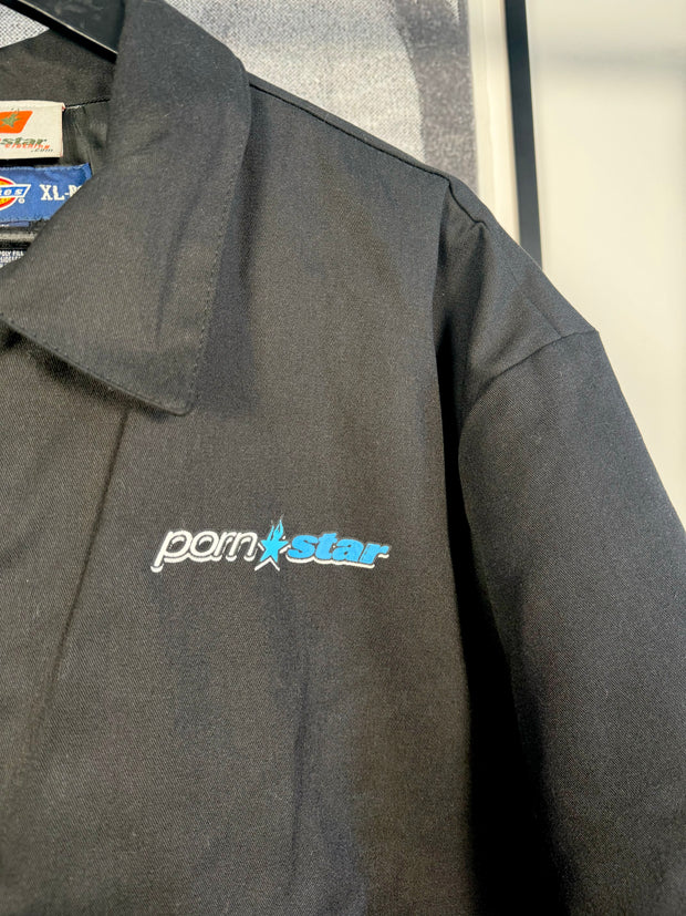 90'S GRAIL QUILTED PORN STAR SKATEBOARDS x DICKIES LOGO JACKET
